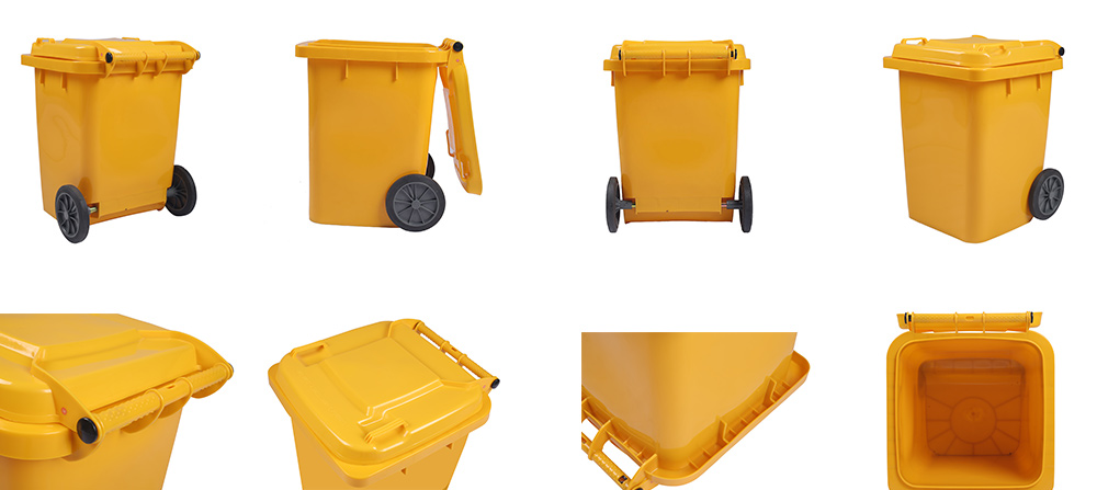 Poubelle de tri très commerciale de 80L