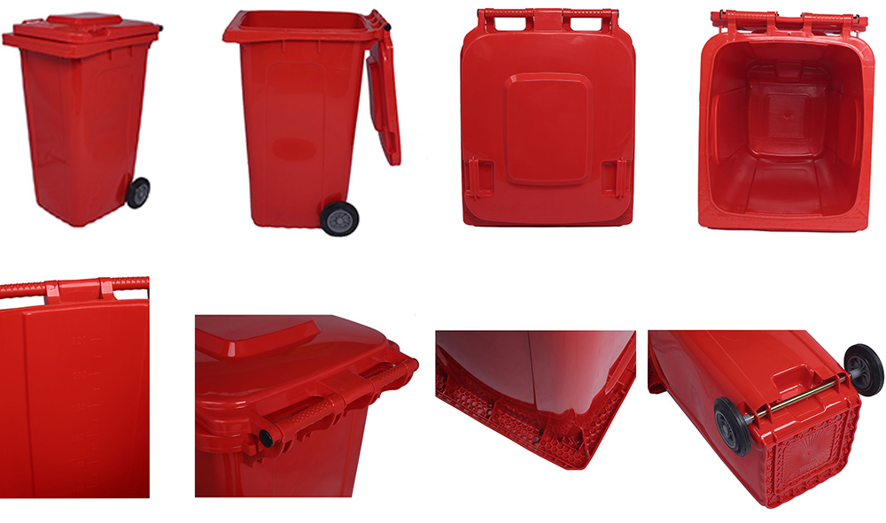 Poubelle pour école de 240L