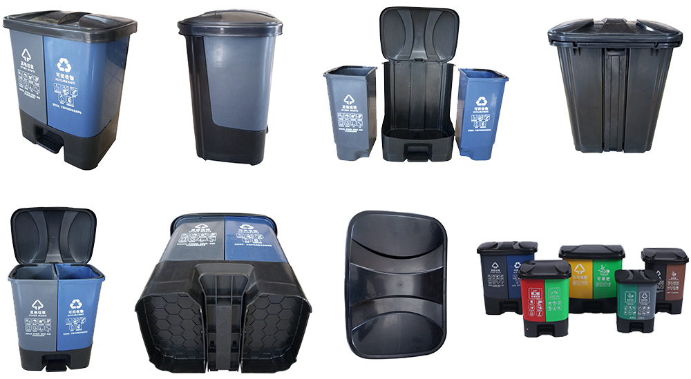 30L Kitchen Pedal Sorting Bucket dry and wet