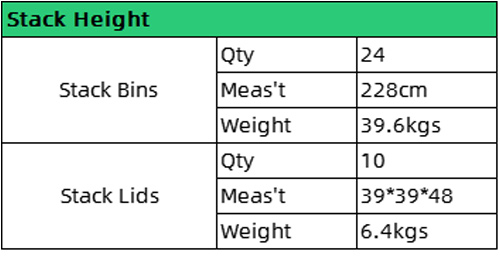 60L Kitchen Square Rocker Lid Trash Can